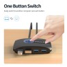 KVM-switch - USB 2.0 / 3.0 - voor Windows 10 / pc / toetsenbord / muis / printer - delen / koppelenHDMI-schakelaars