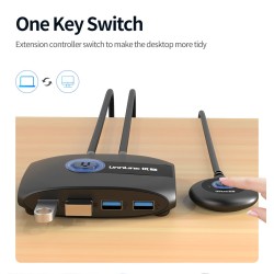 KVM-switch - USB 2.0 / 3.0 - voor Windows 10 / pc / toetsenbord / muis / printer - delen / koppelenHDMI-schakelaars