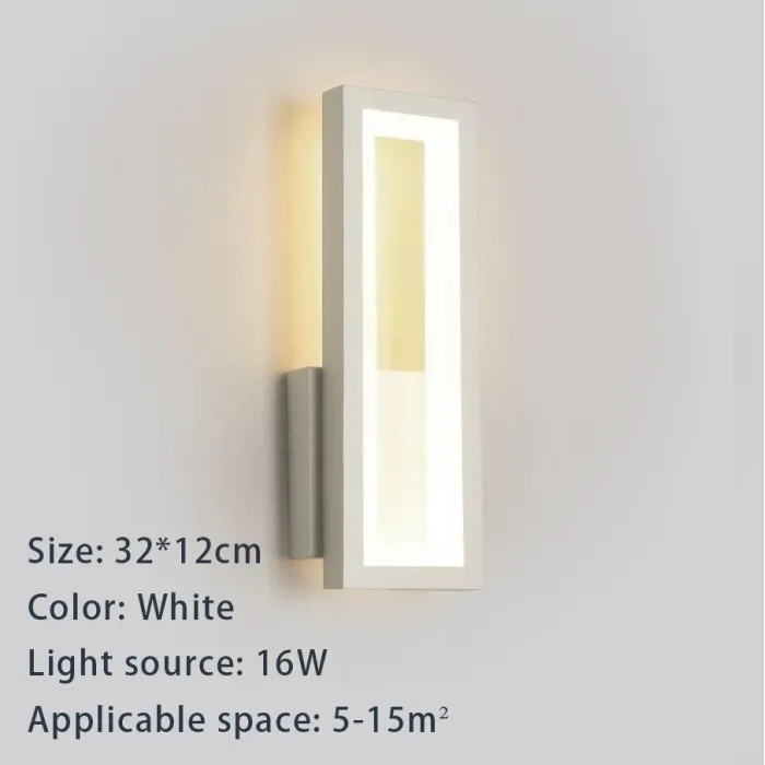 Moderne acryl wandlamp - LED wandlamp - 16WWandlampen