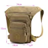 Tactische / militaire kleine tas - met taille / been / schouderriem - nylonTassen