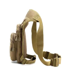 Tactische / militaire kleine tas - met taille / been / schouderriem - nylonTassen