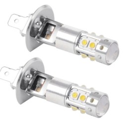 Autokoplamp - LED lamp - 6000K - H1 - 80W - 2 stuksH1