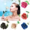 Rose trempée dans l'or 24 carats - avec support - anniversaire / Saint Valentin / cadeau de mariage