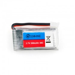 Eachine E011 - 3.7V - 260MAH - Batterie 30C / Chargeur USB - 5 pièces