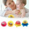 Jouet de bain pour bébé - boule à induction électrique - avec lumière / musique