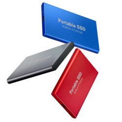 Mobiele harde schijf opslag - SSD - type-C - USB 3.1 - aluminium legering - 500GB / 1TB / 2TB / 4TB / 6TB / 8TBSSD harde schi...