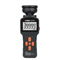 RuoShui - tachymètre stroboscope numérique - sans contact - compteur de vitesse de rotation - 40000 RPM