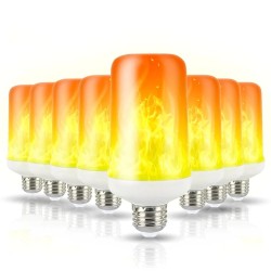 Flikkerende LED lamp - kaarsvlam effect - E14 / E27 / B22E27