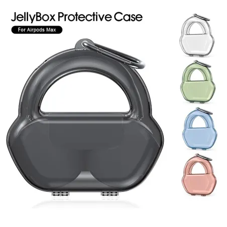 Jellybox - protective case - for Apple AirPods Max - transparent storage boxApple