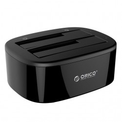 ORICO 2.5 - 3.5 Inch Harde Schijf Dockingstation USB 3 - Dual-Bay HDD - SSD Harde SchijfHarde schijven