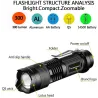 MECO Q5 - aluminium mini LED zaklamp - 500LMZaklampen