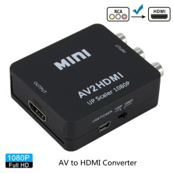 Adaptateur convertisseur AV vers HDMI AV2HDMI 1080p