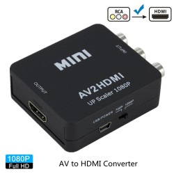 AV naar HDMI AV2HDMI-converteradapter 1080pSplitters