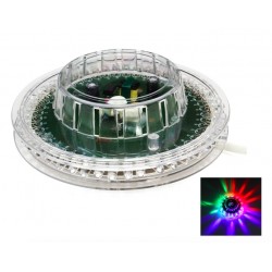 Lampe disco LED tournesol - son activé