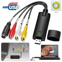 EasyCap USB 2 - videoadapter met audio - video-opname - video naar usbVideo