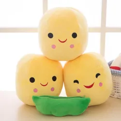 Pea shaped toy with balls - plush pencil caseCuddly toys