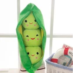 Pea shaped toy with balls - plush pencil caseCuddly toys