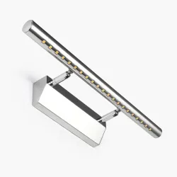 Applique murale LED moderne - lumière miroir - acier inoxydable