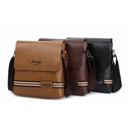 Vintage elegante schouder/crossbody tas - leerTassen