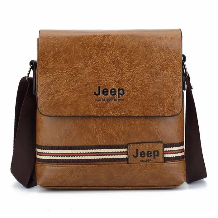 Vintage elegante schouder/crossbody tas - leerTassen