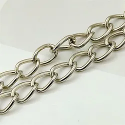 Modieuze kleine schoudertas - met strass-steentjes / kettingriemTassen