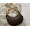 Luxurious shoulder small bag - double chain strapsHandbags