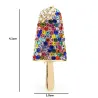 Broche élégante - glace popsicle pétillante