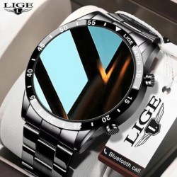 LIGE - luxe Smart Watch - full circle touchscreen - Bluetooth - bloeddruk - waterdichtHorloges