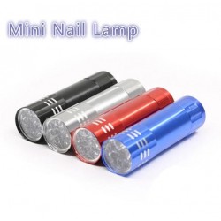 Multifunctionele mini UV Led lamp licht - nageldroger - nep geld detector - zaklampNageldrogers
