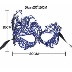 Colorful eye mask - hollow out lace - for masquerade / HalloweenMasks