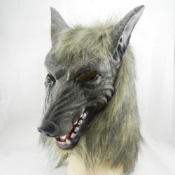 Griezelig kostuum - wolvenmasker - volgelaats - halloween - feest / festivalsMaskers