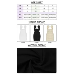 Sexy mini-jurkje - strapless - mouwloos - gedrapeerd designJurken