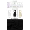Mini robe sexy - bustier - sans manches - design drapé