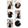 Sexy mini-jurkje - strapless - mouwloos - gedrapeerd designJurken