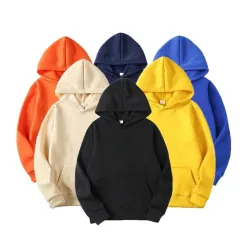 Sweat à capuche décontracté - avec poches - unisexe