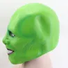 Groen volgelaats latex masker - unisex - Halloween / carnavalMaskers