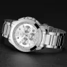 MEGIR - modieus quartz horloge - chronograaf - waterdicht - roestvrij staalHorloges