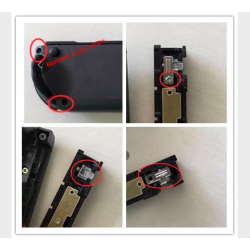 Nintendo Switch Joy Con - boucle de verrouillage en métal - remplacement