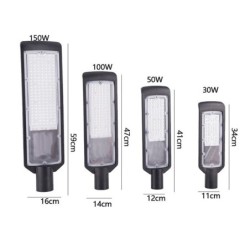 Lampadaire LED - lampe étanche - 100W - 150W