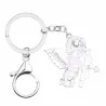 Enamel keychain - with cupid angelKeyrings