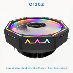 ALSEYE O120z - RGB cooling fan - CPU cooler - 4pin - PWM - quietCooling
