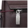 Vintage schouder / crossbody leren tas - breed - 34 * 24 * 8cmTassen