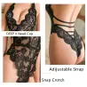 Bodysuit van transparant kant - sexy lingerieLingerie