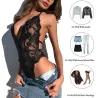 Bodysuit van transparant kant - sexy lingerieLingerie