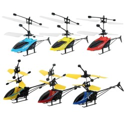 Mini drone - vliegende helikopter - infrarood / inductie speelgoed - LED-verlichtingDrones