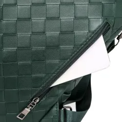 Elegante leren rugzak - multifunctionele schoudertasRugzakken