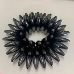 Boule magnétique ovale noire - aimant néodyme - 60 * 18mm