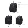 Modieuze rugzak - laptoptas - waterdicht - USB-oplaadpoort - carving designRugzakken