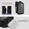 OZUKO - modieuze rugzak - 15,6 inch laptoptas - anti-diefstal - met schoenenvak - USB-oplaadpoort - waterdichtRugzakken
