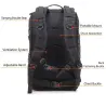 Sac à dos de sport tendance - grande contenance - étanche - alpinisme - randonnée - camping